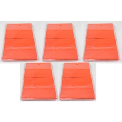 Afbeelding van Docsmagic.de 5 x 100 Mat Orange Card Sleeves Standard Size 66 91 PKM MTG