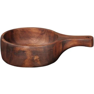 Afbeelding van Serveerschaal ASA Selection Wood Met Handvat 22,5 x 14,5 cm
