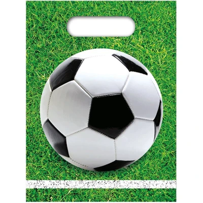 Afbeelding van Voetbal Uitdeelzakjes Party 6 stuks
