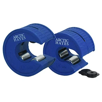 Afbeelding van Arctic Hayes 15 mm &amp; 22 U Cut Pijpsnijders met Reserve Snijwiel Twin Pack