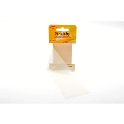 Afbeelding van Kleiber + Co.GmbH Stretchy strijkpatches, 100% polyester, crème, 40 x 6 0,05 cm