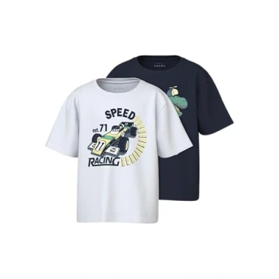 Afbeelding van NAME IT NMMVICTOR 2P SS NREG TOP Jongens T shirts