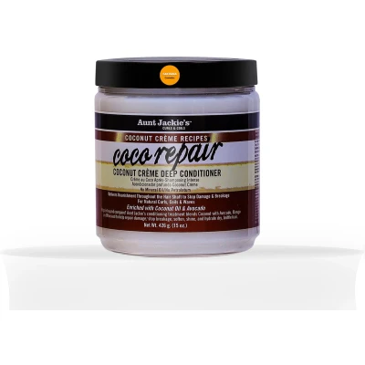 Afbeelding van Aunt Jackie&#039;s Coco Repair Coconut Creme Deep Conditioner 426 gr