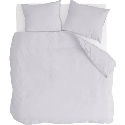Afbeelding van Walra Dekbedovertrek Vintage Cotton Lila 200x220 cm 2 Persoons Dubbele doorlopende instopstrook 100% Renforcé katoen