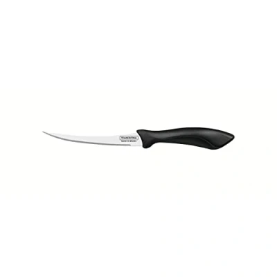 Afbeelding van Tramontina AFFILATA (tomatenmes 23 cm), zwart, zilver