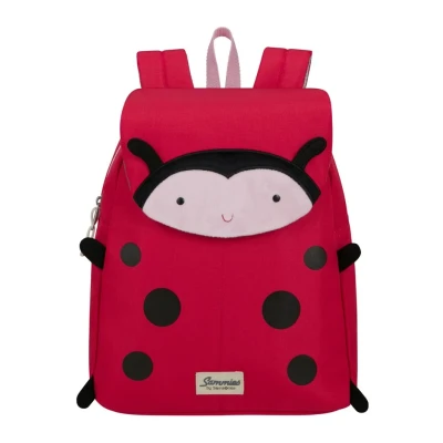 Afbeelding van Sammies by Samsonite Happy Eco Backpack S Plus ladybug lally Kindertas Schooltas