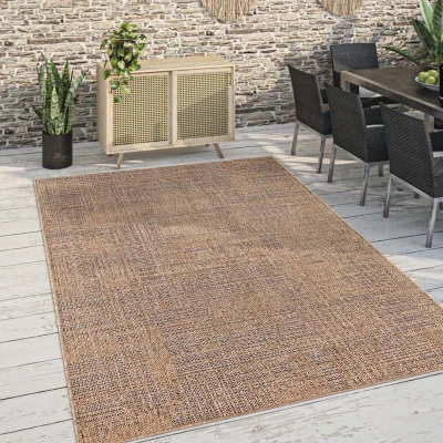 Afbeelding van Jute Buitenkleed Artic Beige 120x160 Cm