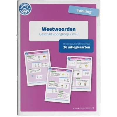 Afbeelding van Spelling Weetwoorden Ondersteunend Materiaal groep 7 en 8