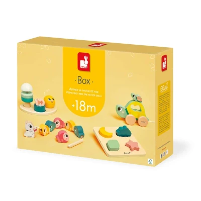 Afbeelding van Janod activiteitenbox 1,5 jaar 4 in 1