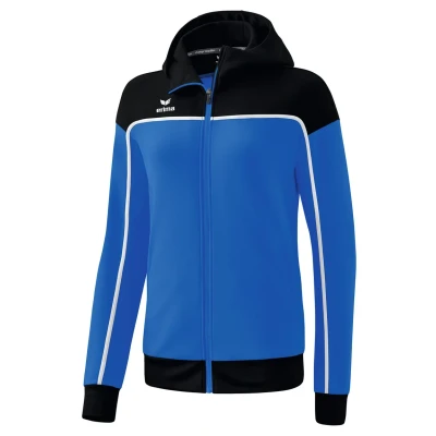 Afbeelding van CHANGE by erima trainingsjack met capuchon dames new royal/zwart/wit / 42