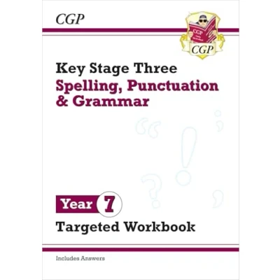 Afbeelding van New KS3 Year 7 Spelling, Punctuation and Grammar Targeted Workbook (with answers)
