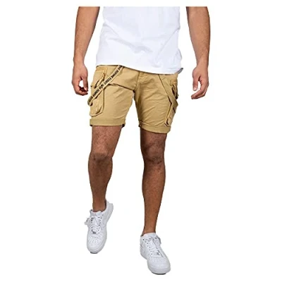 Afbeelding van Alpha Industries Utility Shorts, Heren, Maat: 33, Sand