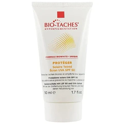 Afbeelding van Alliance Bio Taches Getinte Zonnebrandcrème SPF50 50 ml