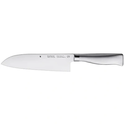 Afbeelding van WMF Grand Gourmet Santoku mes 32 cm, speciaal gehard staal, Made in Germany, messen gesmeed, Performance Cut, lemmet 18 cm