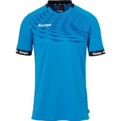Afbeelding van Kempa Wave 26 Shirt Heren Jongens Sportshirt Korte Mouw T Functioneel Handbal Gym Fitness Jersey elastisch en ademend