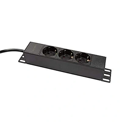 Afbeelding van LogiLink PDU3B01 3AC uitgang(en) 1U Zwart energiedistributie