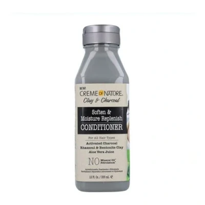 Afbeelding van Creme of Nature Clay &amp; Charcoal Soften Moisture Replenish Conditioner 355ml