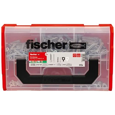Afbeelding van Fischer deuvel plugset fixtainer kunstst diam 5 6mm 567903