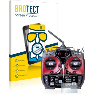 Afbeelding van BROTECT Screenprotector voor Graupner mz 24 Pro Folie Beschermfolie Beschermglas matte