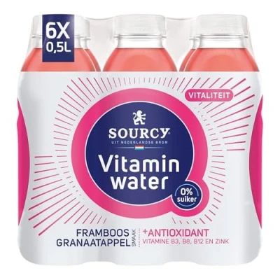 Afbeelding van Sourcy Framboos 6x0,5l