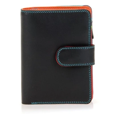 Afbeelding van Mywalit Medium Snap Wallet Portemonnee Black/ Pace