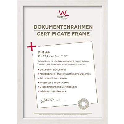 Afbeelding van walther Design fotolijst wit 10 x 15 cm Constructie Lijst JK015W