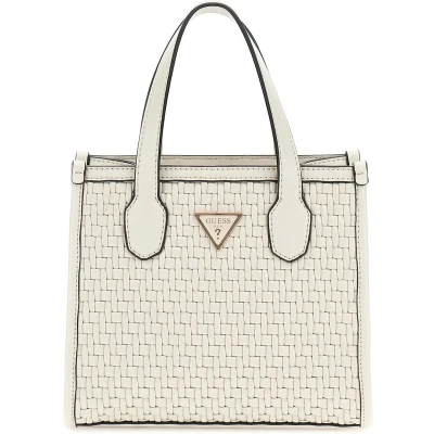 Afbeelding van Guess Silvana MINI TOTE Handtas, Dames, Maat: One Size, Bone