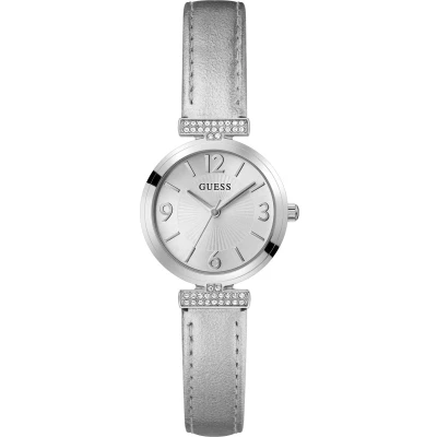 Afbeelding van Guess Array Horloge silvercoloured, Maat: One Size, Silver coloured