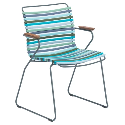 Afbeelding van Tuinstoel Houe Click Dining Chair Armrests Multicolor 2