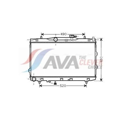 Afbeelding van Ava Cooling Radiateur KAA2074