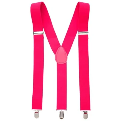 Afbeelding van WIDMANN Heren Bretels roze One Size