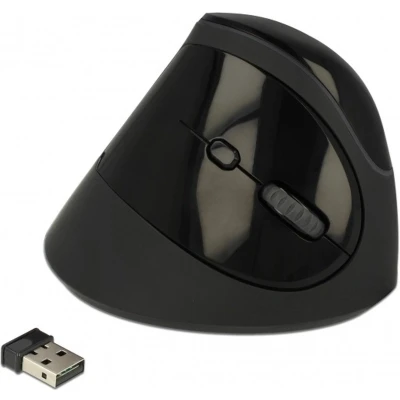 Afbeelding van Delock Ergonomische USB Muis verticaal draadloos