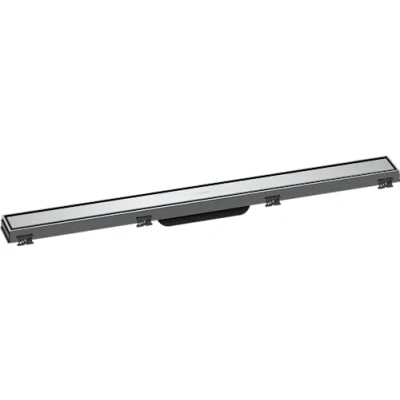Afbeelding van hansgrohe RainDrain Match 800 56038000 Douchegoot, met in hoogte verstelbaar frame, chroom, 80 cm