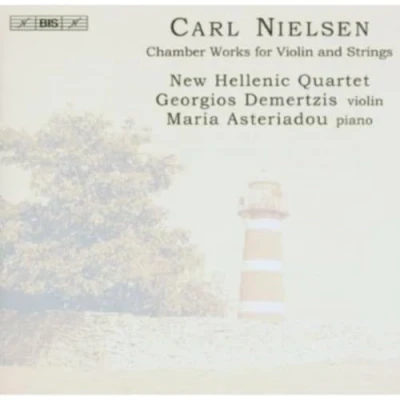 Afbeelding van Georgios Demertzis, Maria Asteriadou, New Hellenic Quartet Nielsen: Chamber Works For Violin And Strings (CD)