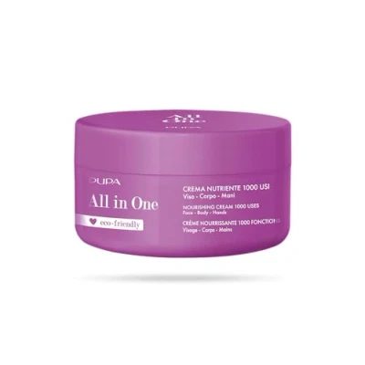 Afbeelding van PUPA, ALL IN ONE CREMA NUTRIENTE 1000 USI VISO CORPO MANI VASO, 350 ML.