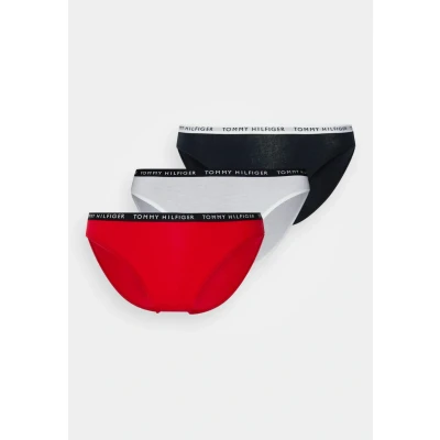 Afbeelding van Tommy Hilfiger 3 PACK Slip, Dames, Maat: Small, Desert sky/white/primary red