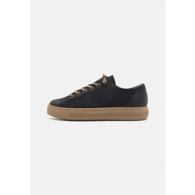 Afbeelding van Paul Green Sneakers laag blau, Dames, Maat: 36, Blau Nubukleer
