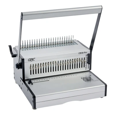 Afbeelding van GBC CB30 Pro Handmatige Pons en Bindmachine voor zwaar gebruik Capaciteit 500 A4 vellen
