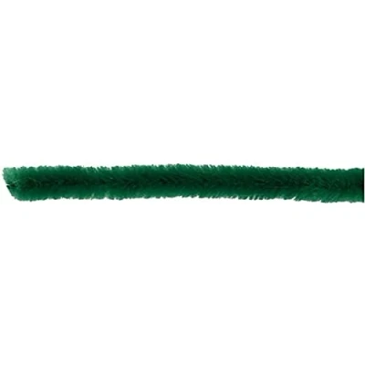 Afbeelding van Creotime Chenille Draad 50 Stuks 30 Cm 6 Mm Donkergroen