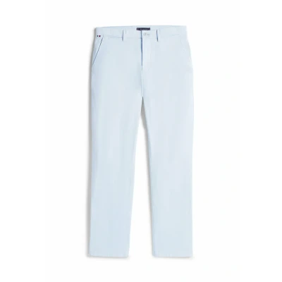Afbeelding van Tommy Hilfiger Denton Chino, Heren, Maat: 40x32, Breezy blue