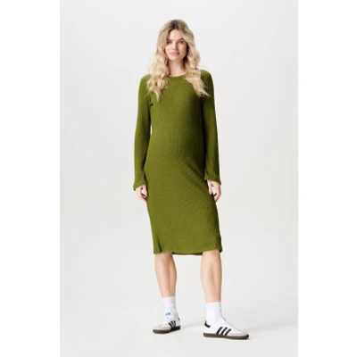 Afbeelding van Noppies Maternity Maskujurk met lange mouwen, Sphagnum N257, XS