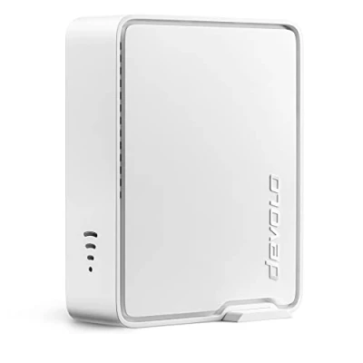 Afbeelding van devolo WiFi 6 Repeater 5.400, Versterker tot 5.400 Mbps, booster, Mesh stopcontact, Repeater, 2x Gigabit LAN, Access Point, wit