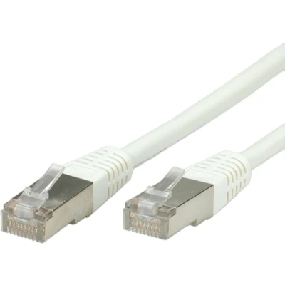 Afbeelding van VALUE Patchkabel Cat.6 (Class E) S/FTP (PiMF), wit, 7 m