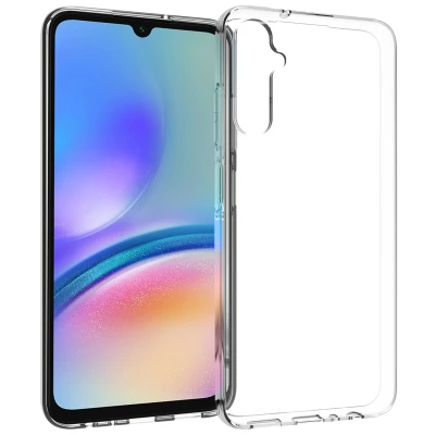 Afbeelding van Samsung Galaxy A05s Hoesje Siliconen en TPU (zacht) Accezz Softcase/Backcover Transparant Telefoonhoesje