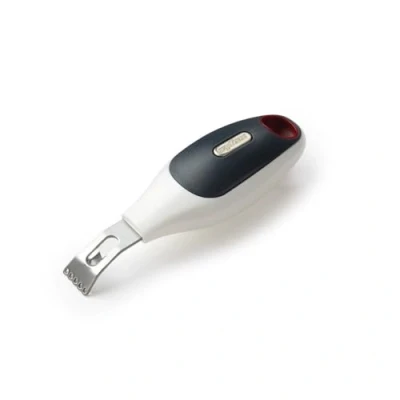 Afbeelding van Zyliss E980089 2 in 1 Zester Rasp, Kunststof/Roestvrij Staal, Wit/Grijs, Citroenschraper/Vvruchtenschraper, Vaatwasserbestendig, 5 Jaar Garantie