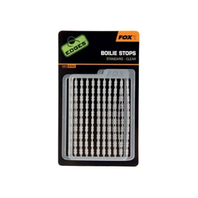 Afbeelding van Fox Edges Boilie Stops Clear Maat : Standard