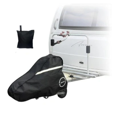 Afbeelding van Disselafdekking voor caravans en paardenaanhangers, beschermhoes disselkap, trekhaak afdekking, waterdicht, disselkap BERNST