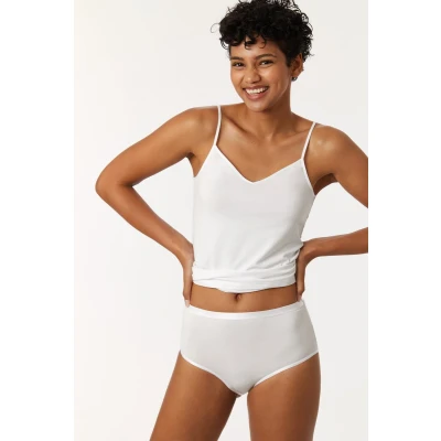 Afbeelding van Woody Comfort Slip Tripack Wit XS