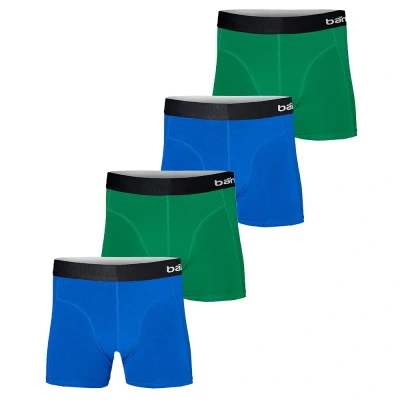 Afbeelding van 4 x Apollo Boxershort Bamboo Basic Blue / Green maat XXL