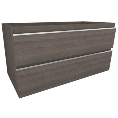 Afbeelding van Xellanz Tigris onderkast 100 x 46 cm houtnerf grijs